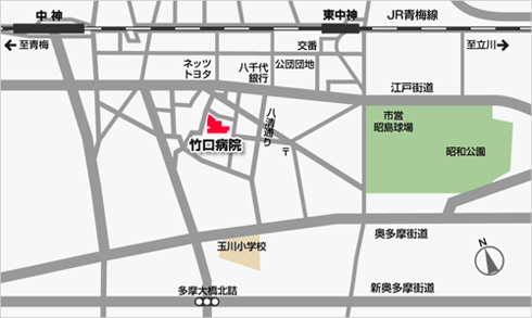 竹口病院地図